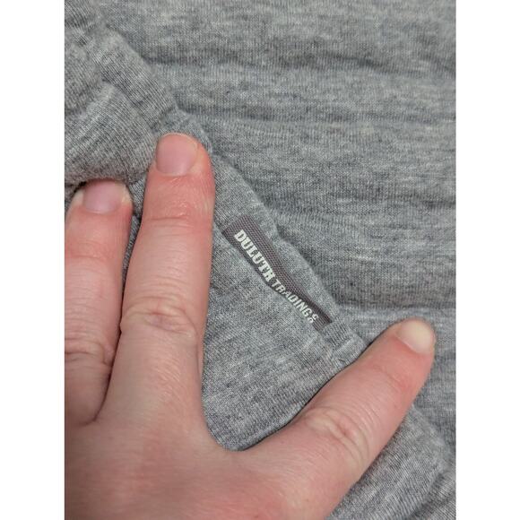 Duluth Trading Co Flintlock Full Snap Mock Neck Quilted Jacket Sweater Mens XL - Picture 4 of 6